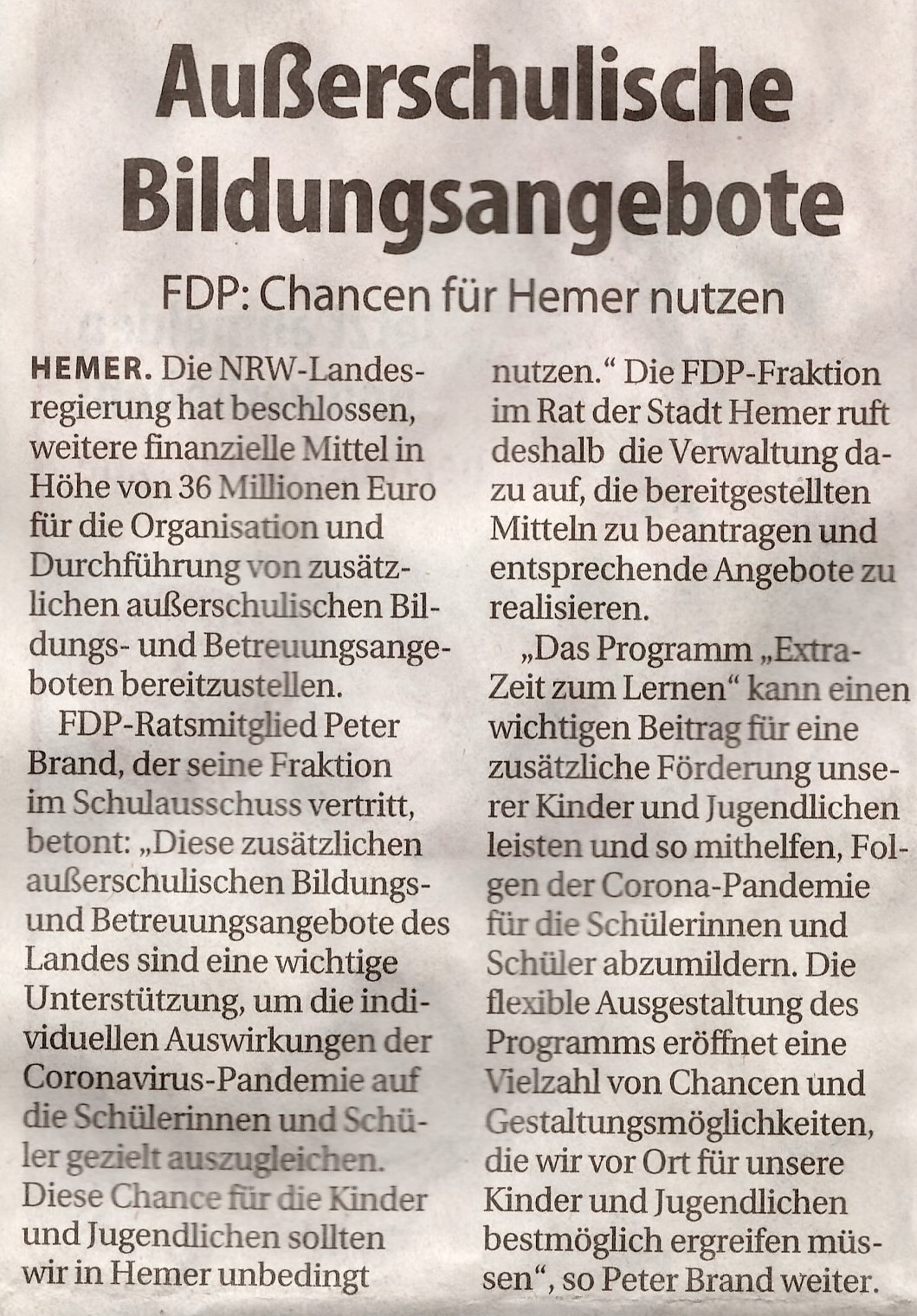 FDP Hemer