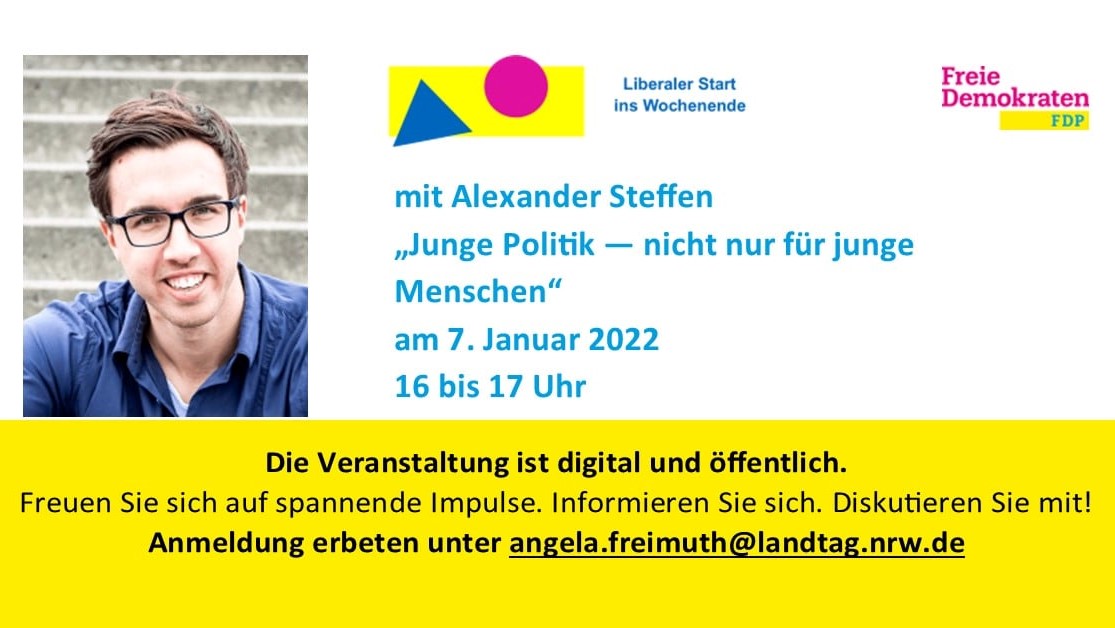 Liberaler Start ins Wochenende