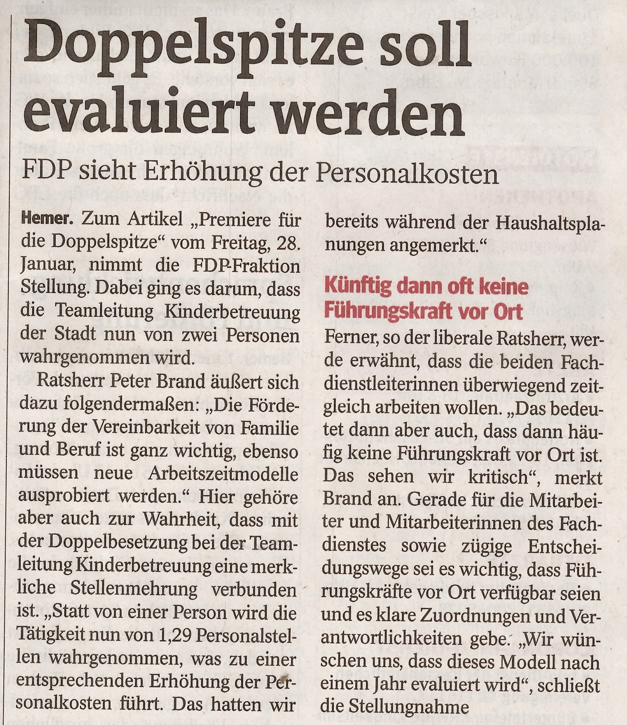 FDP Hemer