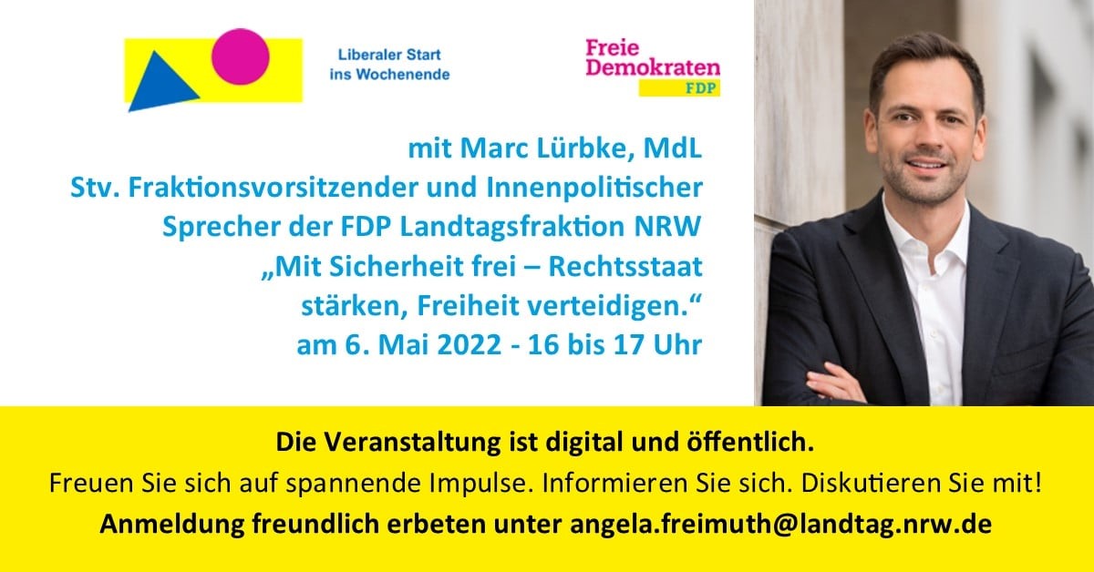 Liberaler Start ins Wochenende