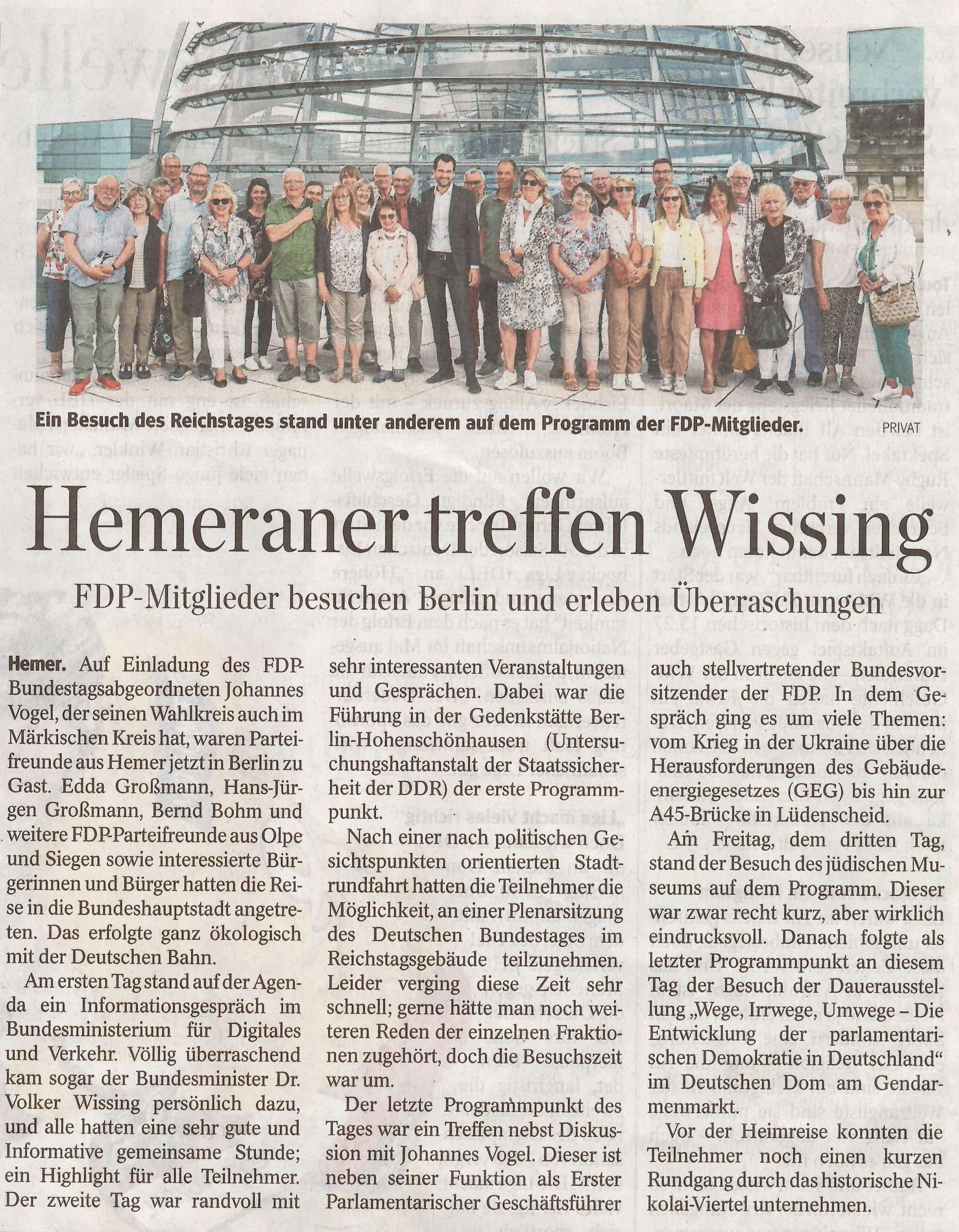 Iserlohner Kreisanzeiger 14.09.2023