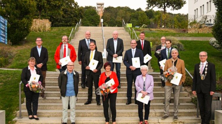 Ehrung Kommunalpolitiker