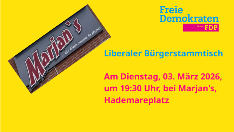 Bürgerstammtisch März