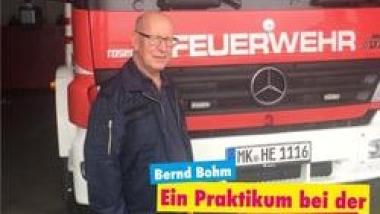 Bernd Bohm bei Feuerwehr
