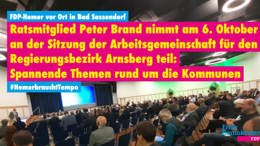 FDP-Hemer vor Ort