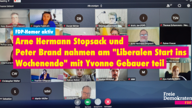 Liberaler Start ins Wochenende